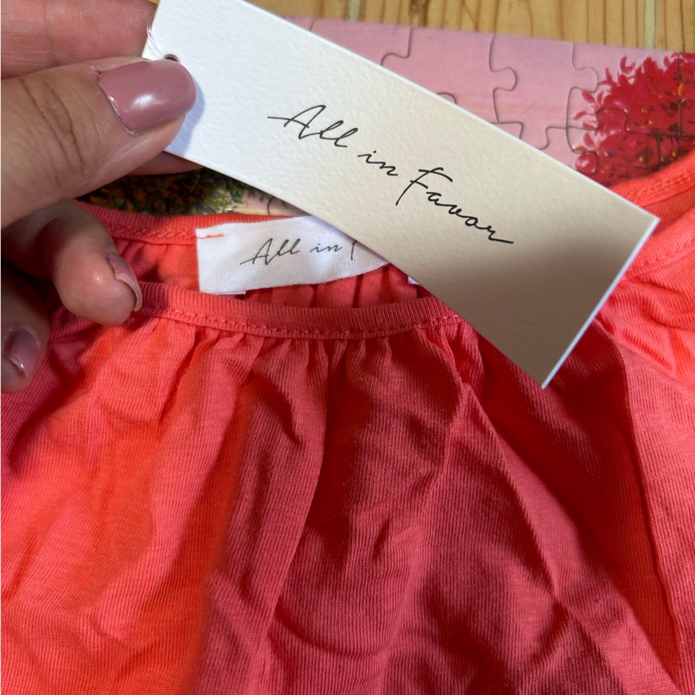 All in Favor Coral Sleeveless Summer Dress - Picture 8 of 8